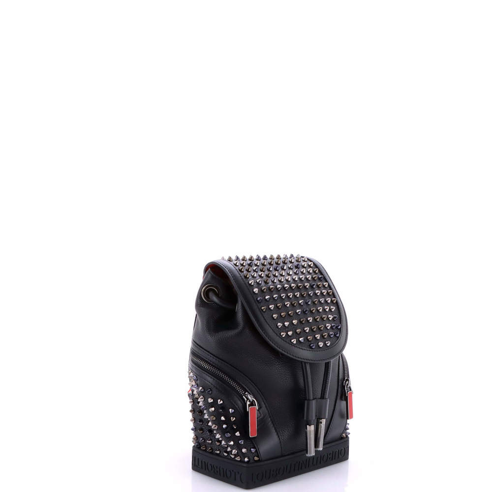 Christian Louboutin Small Explorafunk Backpack Spiked Leather - Picture 2 of 5